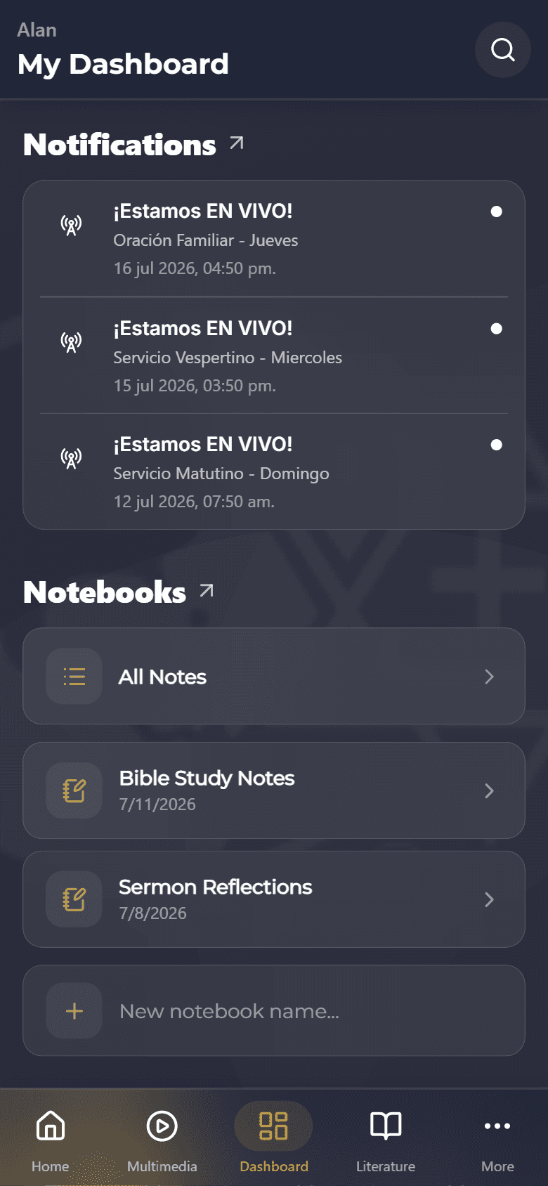 Your dashboard, your way